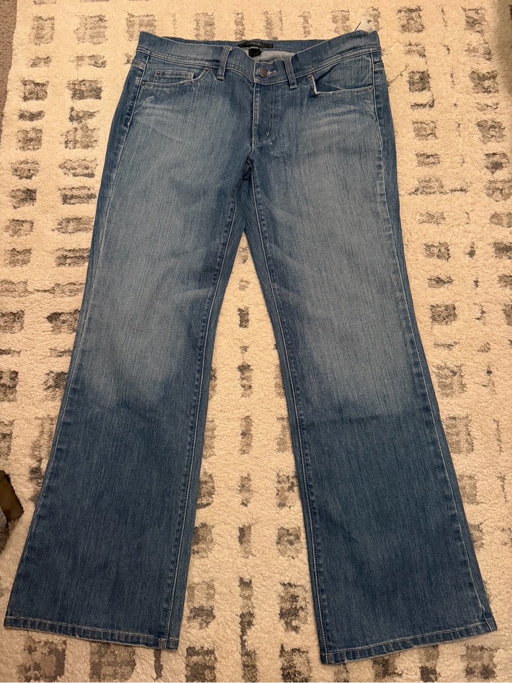 WHBM Women's Medium Blue Flare Jeans 30” inseam